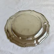 Coupelle ronde vintage en métal brillant
