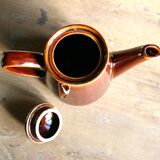 Vintage ceramic bistro teapot