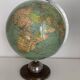 Globe vintage 1961 terrestre Dietrich Reimer Berlin mappemonde - 45 cm
