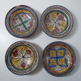 Anciennes assiettes en terre cuite