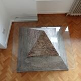Granite pyramid table
