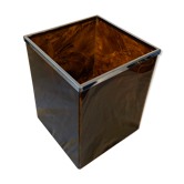 Paper basket imitation tortoiseshells Maison Mercier, 1970