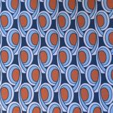 Vintage chest of drawers with oak compass legs, 1950s