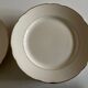 Set of 10 plates 1960 Villeroy & Boch ivory faience with gadroons
