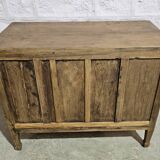 Burmese teak chest of drawers