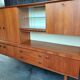 Enfilade vitrine bar suédois du fabricant "royal board sweden"vintage 1960