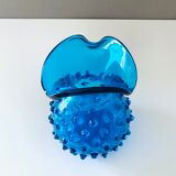 Vintage vase turquoise, pop art, 70's