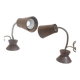 Pair of Armelec industrial articulated lamps from the 1950s