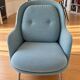 Fri™ armchair fritz hansen – jaime hayon – light blue fabric