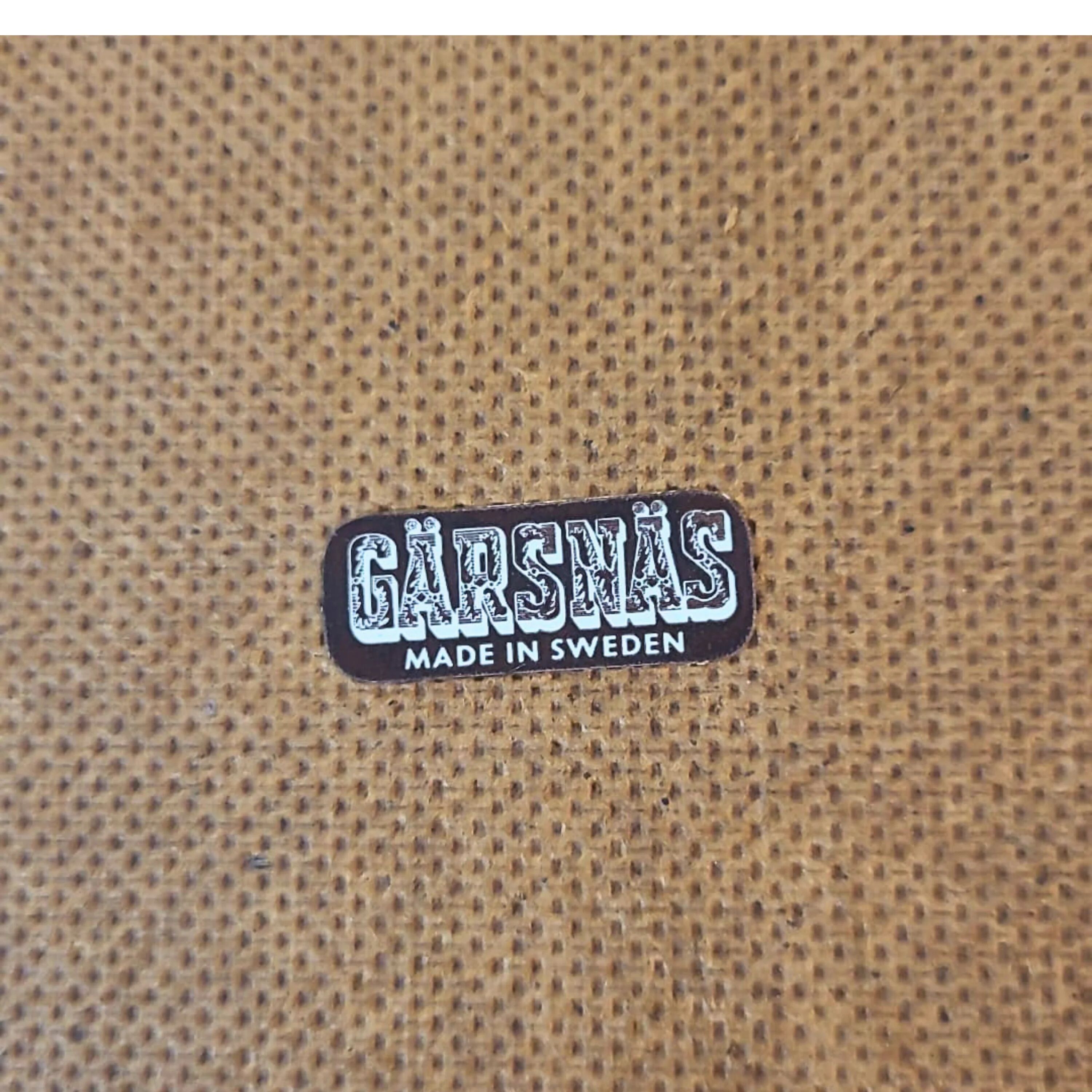 Vintage Scandinavian dining table with extension, stamped Garnas - Sweden - 1960s