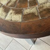 Ceramic coffee table vintage design 60s