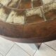 Table basse céramique design vintage années 60