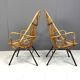 Pair of Mid-Century chairs by Rohé Noordwolde, 1960's, Netherlands