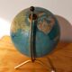 Vintage globe maps taride brass support 60s