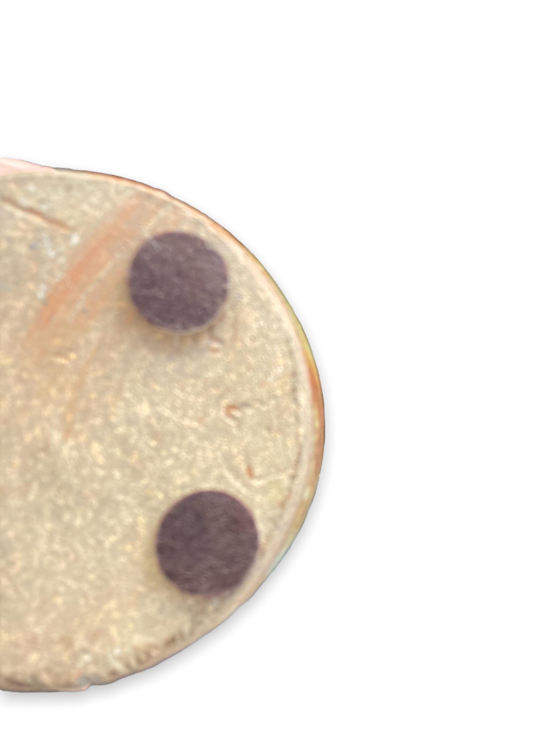 Vase pique fleur representing a sandstone owl, by Ginette and Edouard Solorzano