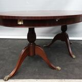 English regency oval table from 6 to 12 guests