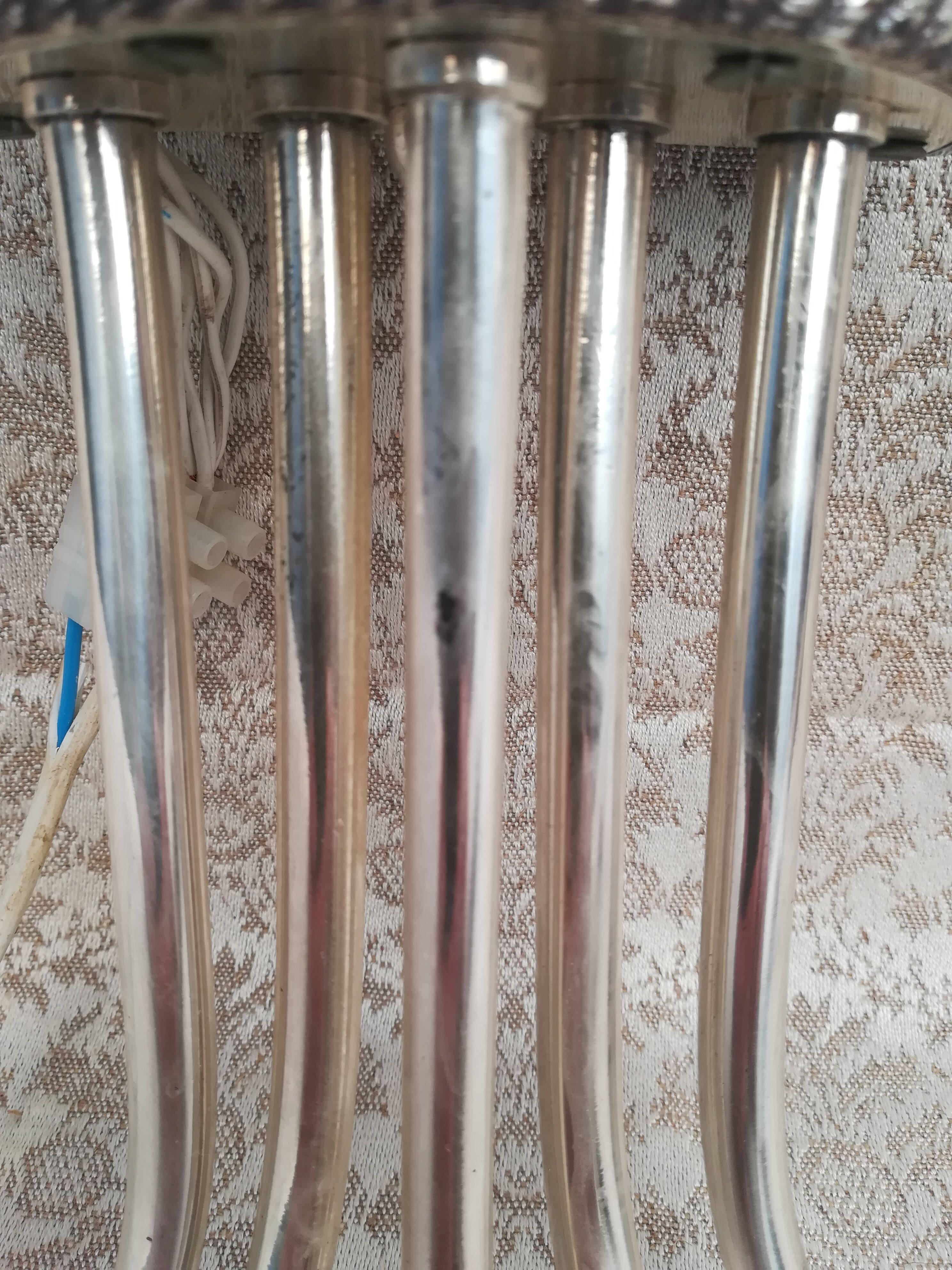 Silver bronze appliques
