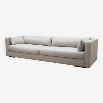 Canapé gris, design scandinave, années 00