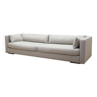 Grey sofa, Scandinavian design, 00s