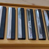 Ebony knife holder set