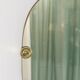 Scultpural Brass Hand Mid-Century Wall Mirror, Italy, 1950s