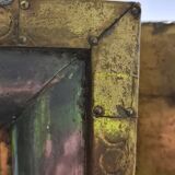 Vintage Brass mirror room divider