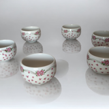 Motif floral petite tasse fabriquée en Corée