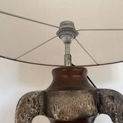 Mid-Century Modern Fat Lava Table Lamp, 1970s