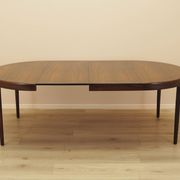 Round rosewood table, Danish design, 1960s, designer: Harry Østergaard, man