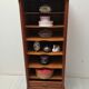 Louis Philippe style curtain binder cabinet
