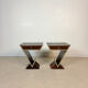 Art Deco Bedside Tables "Louvre" – Maison Saulaie