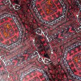 Tapis Baluch afghan ancien fait main, 105 cm x 212 cm (3,4 pi x 6,9 pi), années 1930 - 1C1159