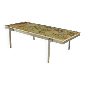 Table basse en onyx, années 1960