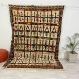 Handmade Moroccan Berber carpet 230 x 167 CM