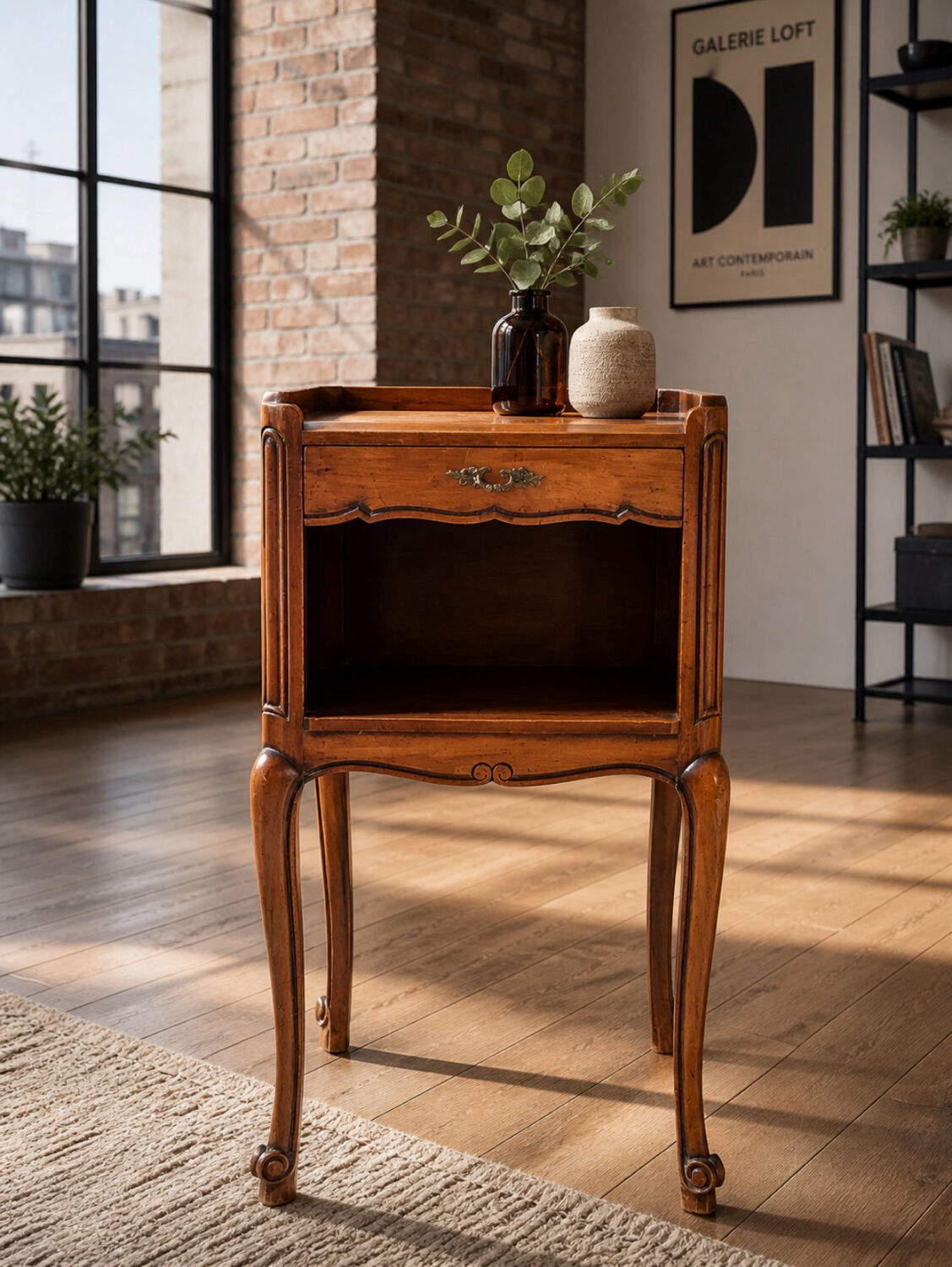 Louis XV bedside table