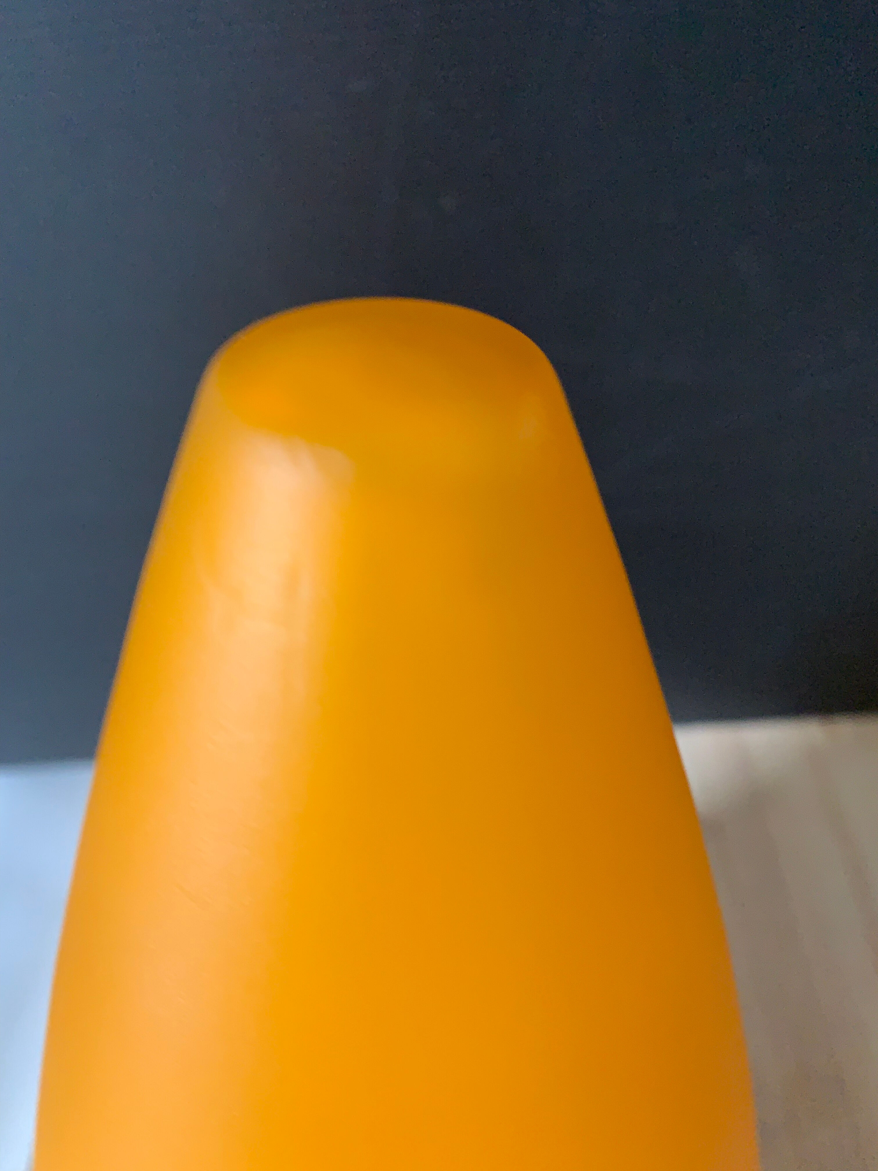 Vintage orange lamp