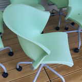 Series of 8 designer armchairs “Bla bla bla” Marco Maran
