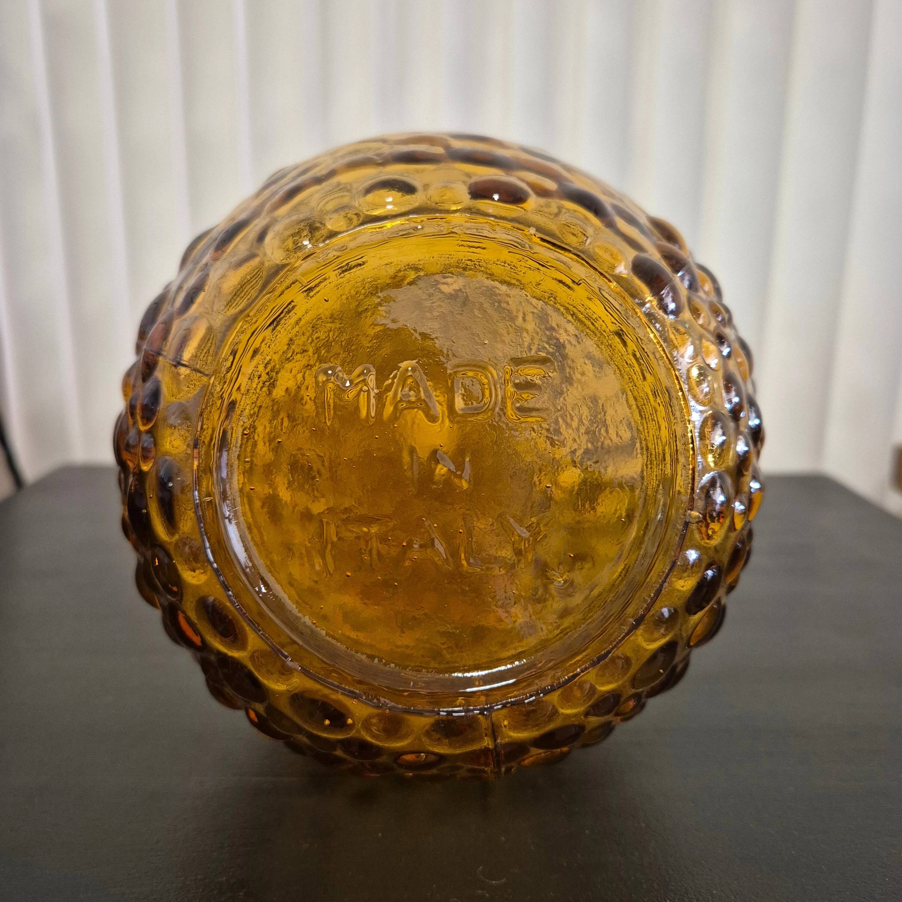 Glass carafe from Empoli, Italy
