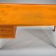 Scandinavian modern teak writing desk attributed to H. Brockmann Petersen for Poul M. Jessen, 1960s