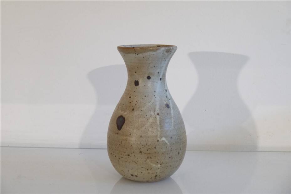 Vintage stoneware vase 1970