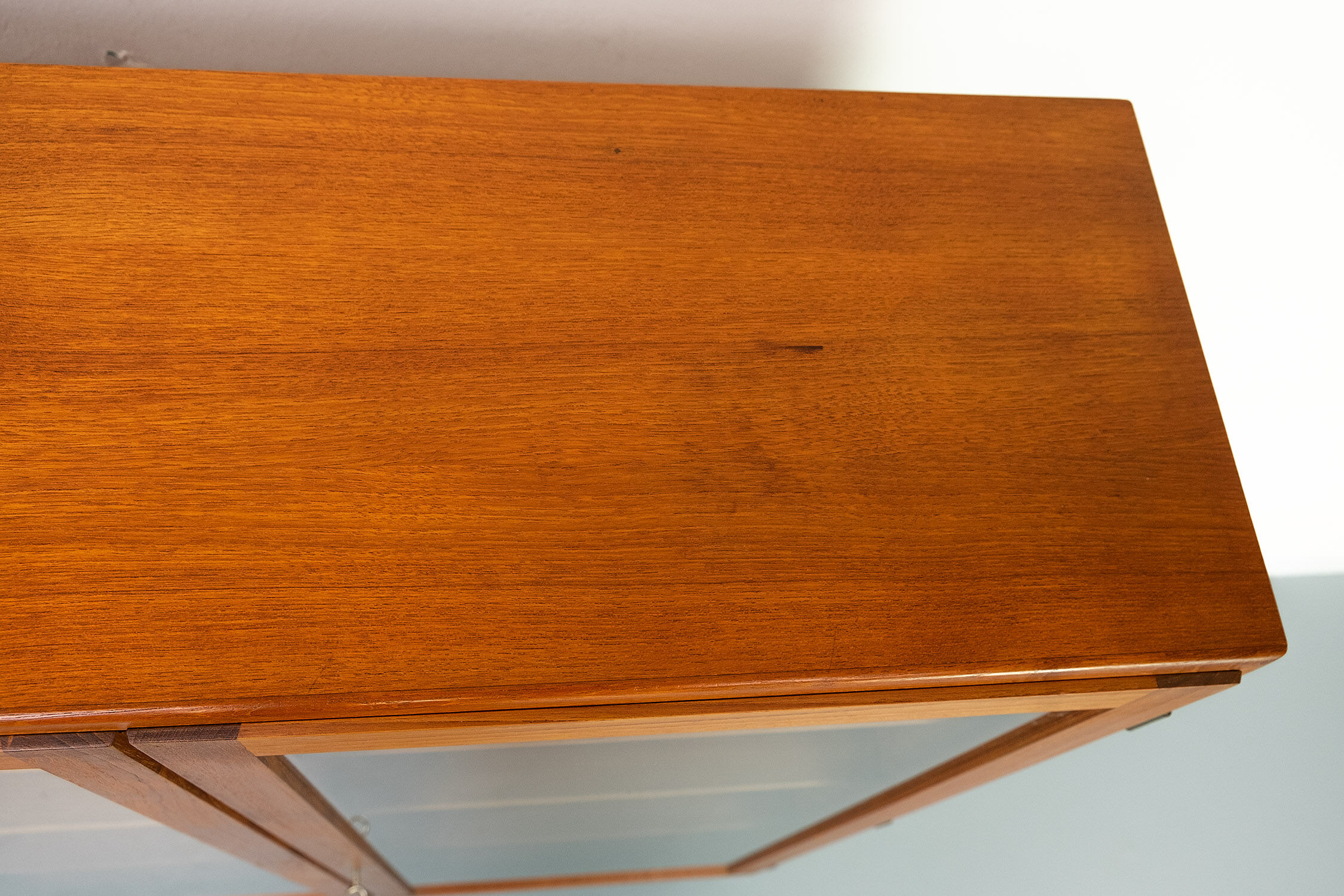 Danish Showcase in Teak by Børge Mogensen for Søborg Møbelfabrik, 1960s