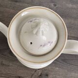 Porcelain Coffee Pot Decorated with Currants - Vintage 1900