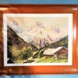Painting "Pyrenees" 1960s
