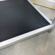 Pair of vintage trundle side tables