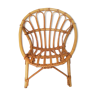 Rattan "shell" chair for children