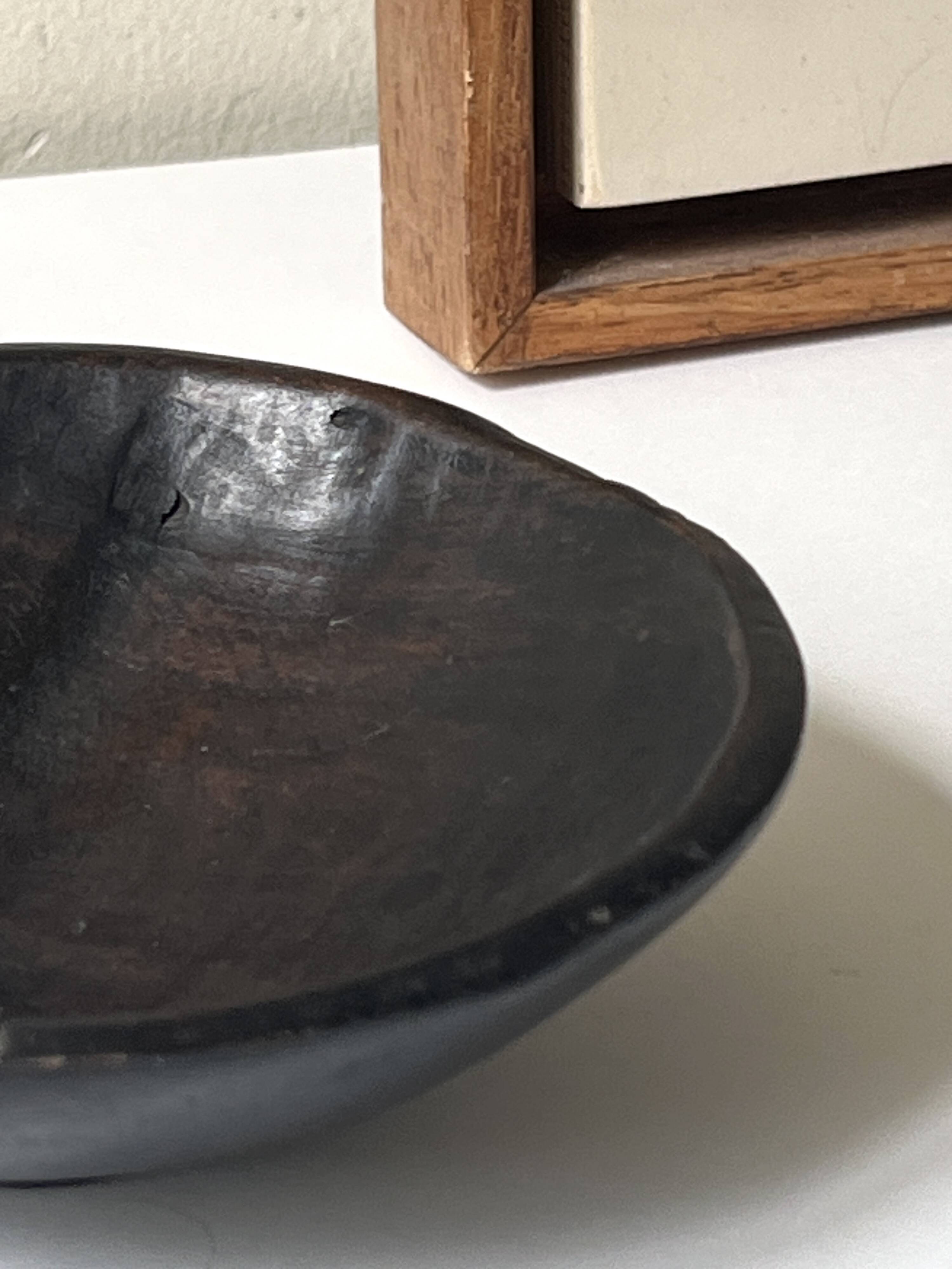 Handmade ebony bowl / catchall.