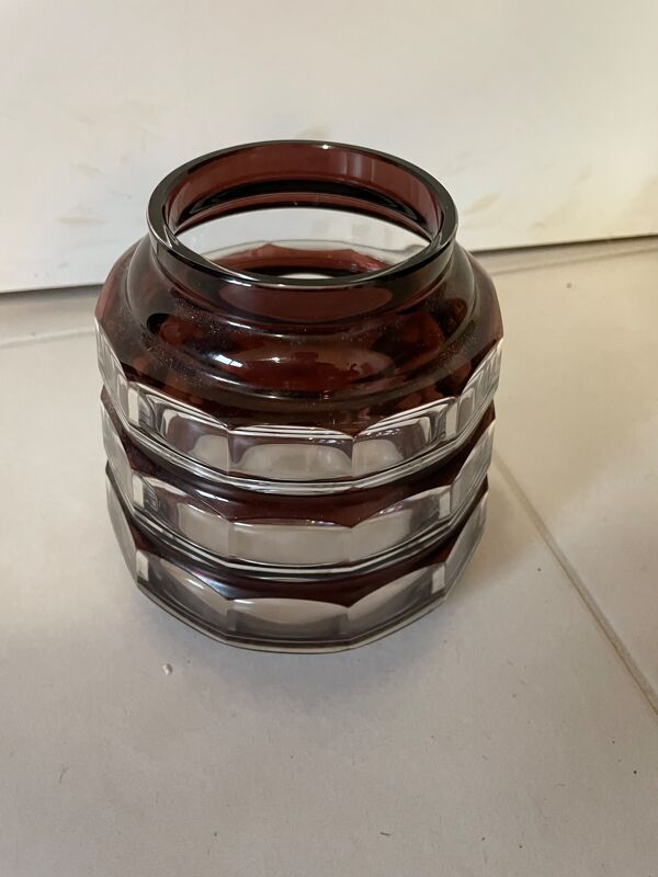 Vase en cristal Val St Lambert