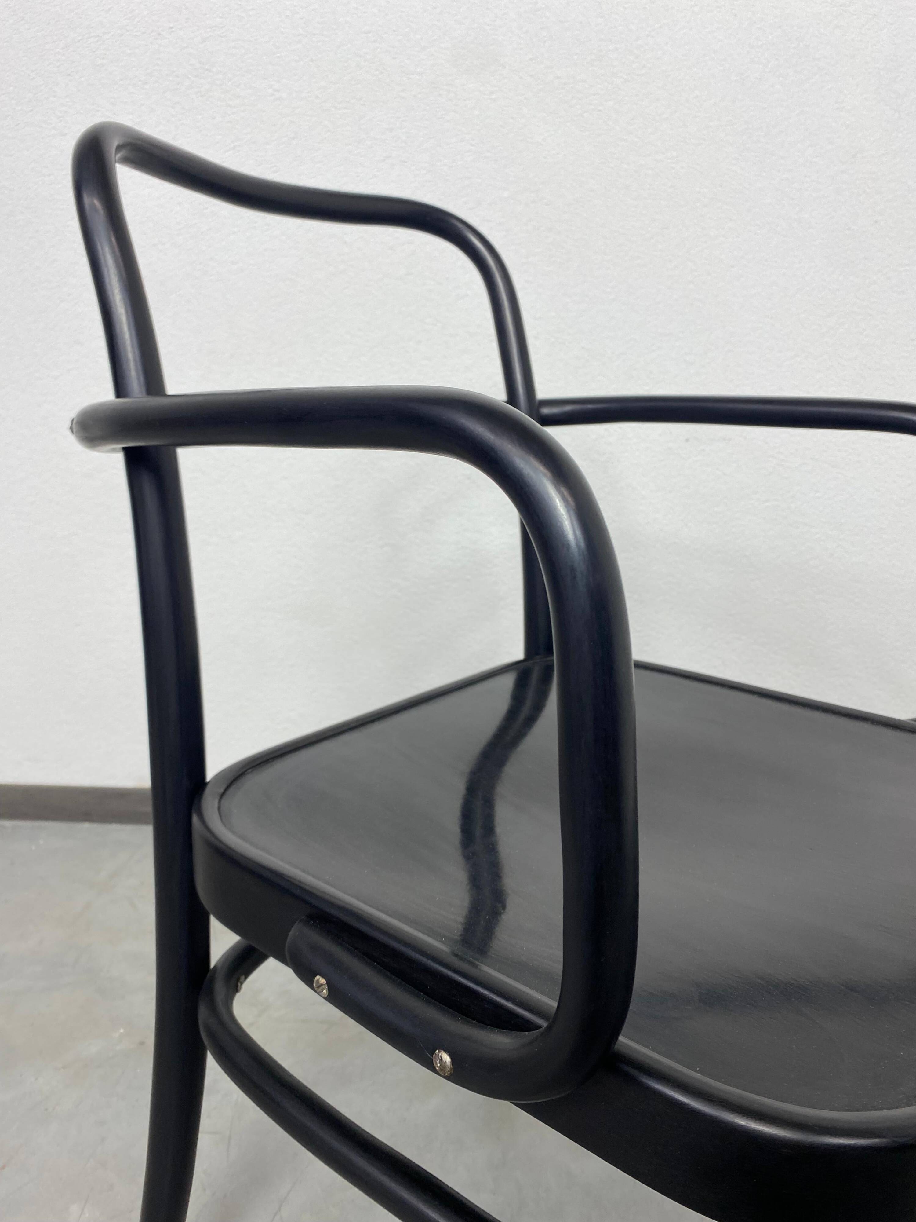 Art Deco armchairs no. A 64F by Adolf Gustav Schneck for Thonet Mundus