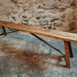 Banc Ancien Rustique en Bois | Style Ferme & Campagne