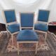 3 Chaise style Louis XVI ancienne patiné